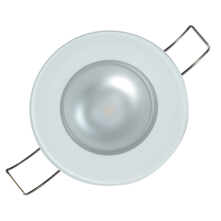 Lumitec Mirage Flush Mount Down Light Spectrum RGBW - Glass Bezel 113197